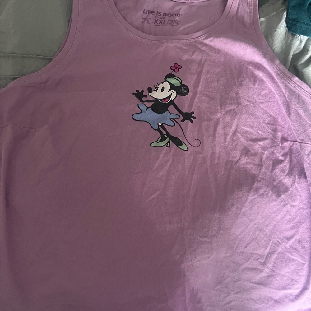 Life Is Good Lavender Crusher XXL Women's Tank Top